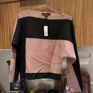 Never work black and brown sweater with tags from Black House White Market